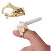 Cigarette Metal Ring Holder