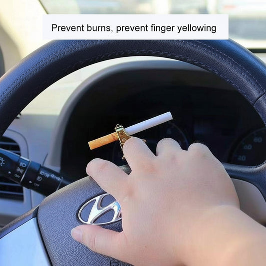 Cigarette Metal Ring Holder