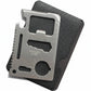 11 in 1 Pocket Survival Credit Card Multi-Tool