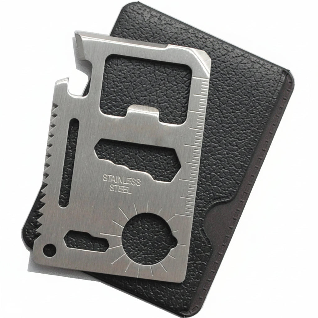 11 in 1 Pocket Survival Credit Card Multi-Tool