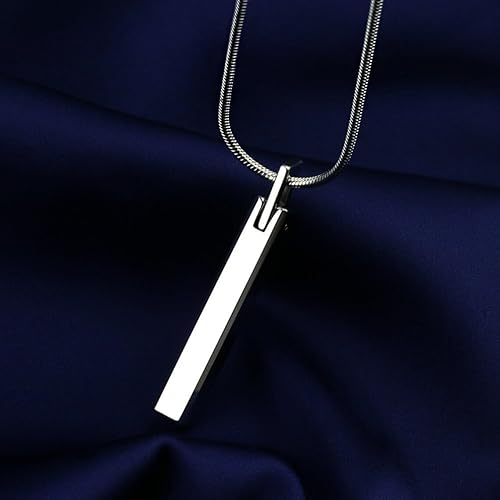 SLEEK APEX - Pure Titanium Steel Silver Bar.