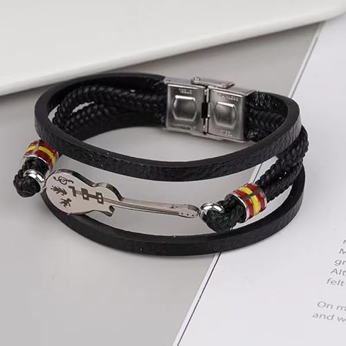 THE MEN THING GUITAR CHARM BLACK