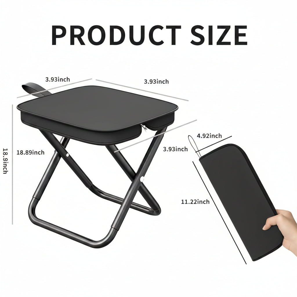 Folding Stool, Mini Outdoor Camping