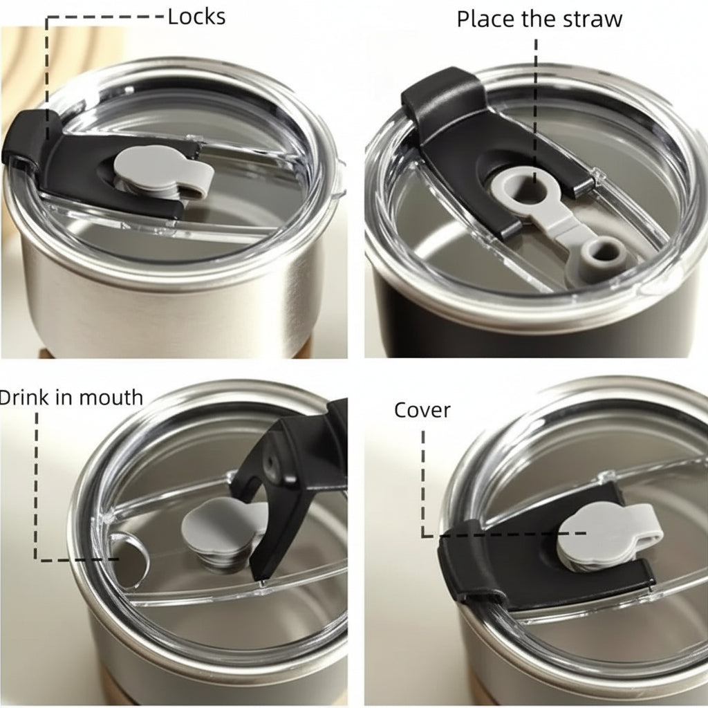 Metal camping cup From SoSo Coffee