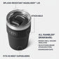 YETI Rambler 16 oz Stackable Tumbler, Vacuum Insulated, Stainless Steel with MagSlider Lid, Black