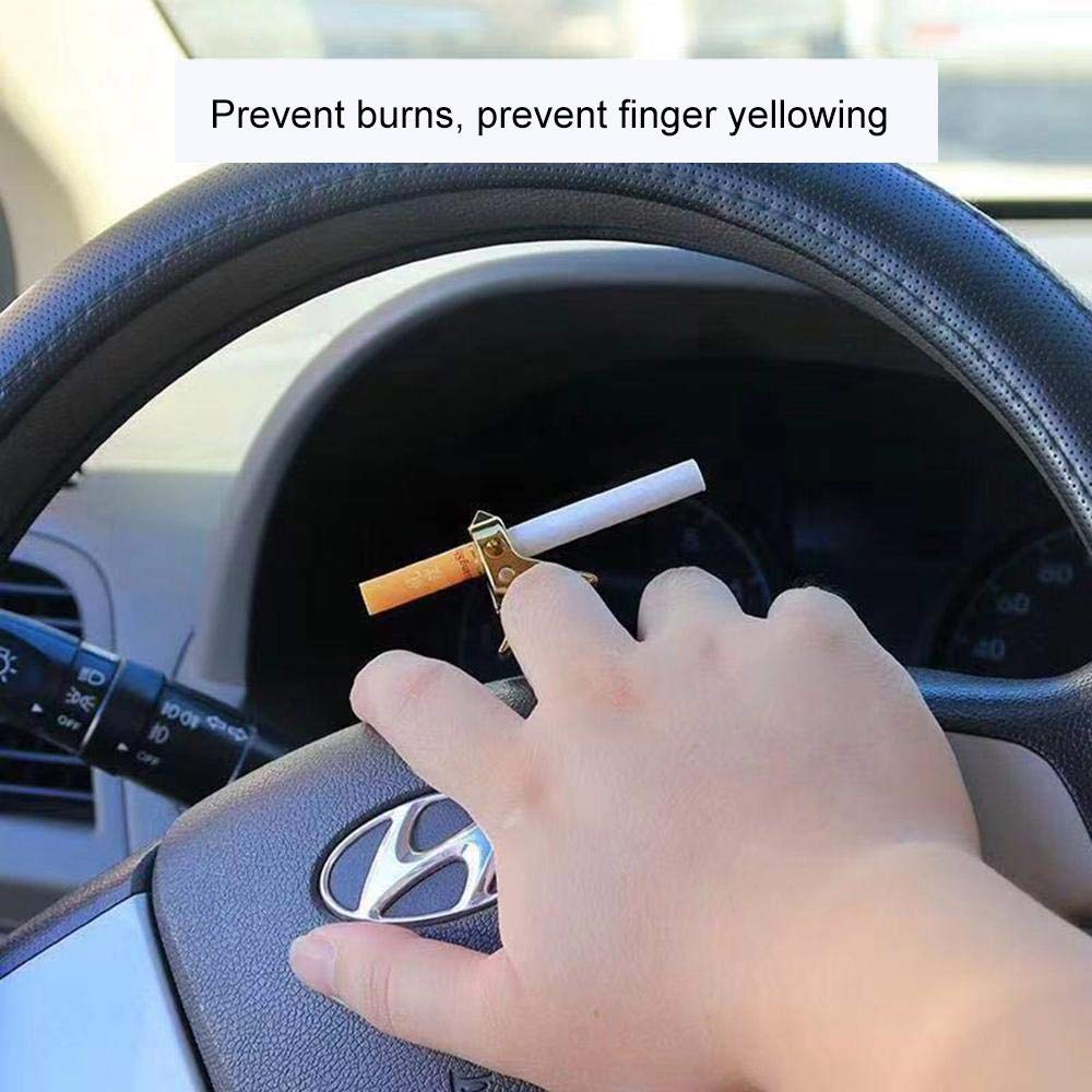 Cigarette Metal Ring Holder