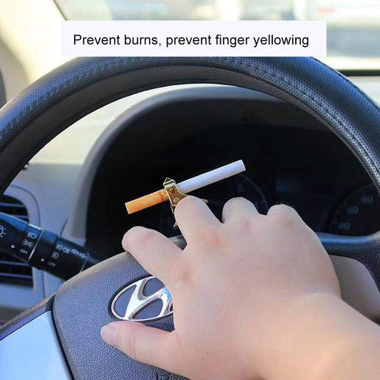 Cigarette Metal Ring Holder