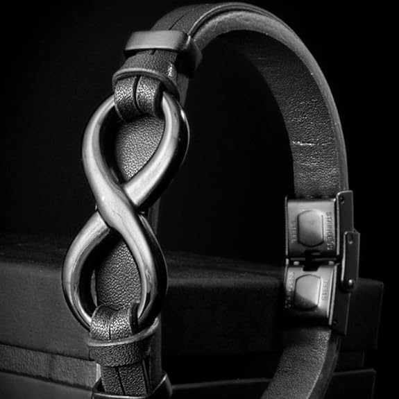 THE MEN THING INFINITY 8 BLACK