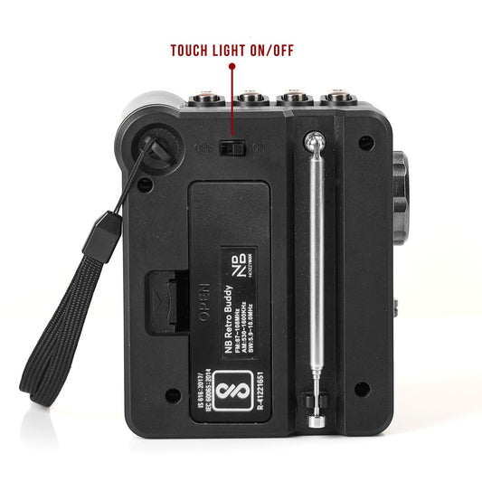 Retro Buddy - 3 Band Radio (FM/AM/SW)