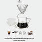 DOPPIO Glass Pour Over Coffee Maker Set – Dripper, Server & Filter Papers