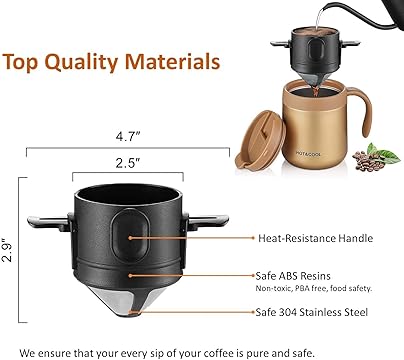 Mesh Pour Over Coffee Filter