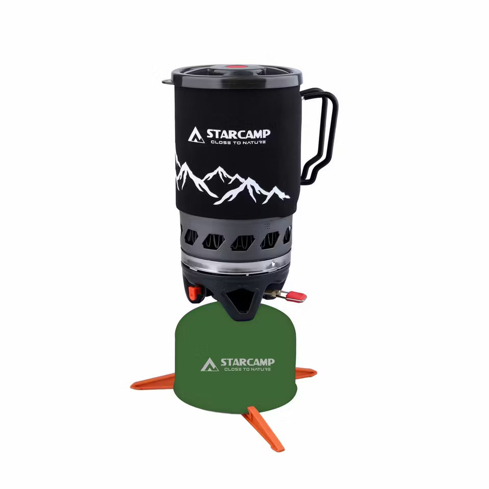 STARCAMP 900ml Outdoor Solo Backpack Hiking Camping Gas Stove