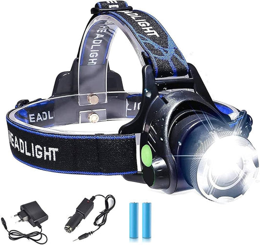 Rechargeable HIGH Power Zoom HEADLAMP