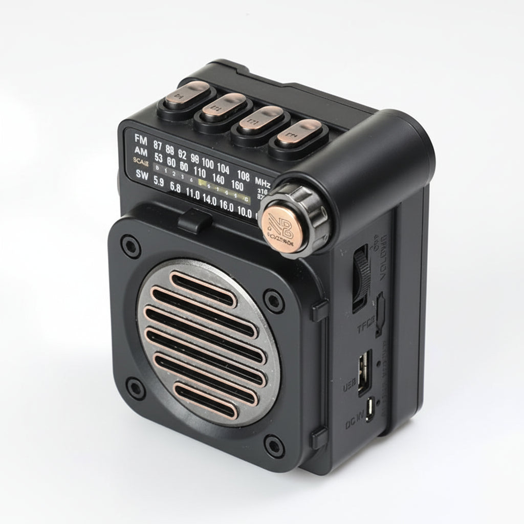 Retro Buddy - 3 Band Radio (FM/AM/SW)