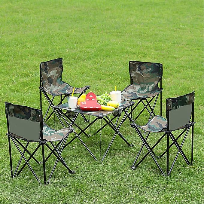 Folding Camping Table Chairs