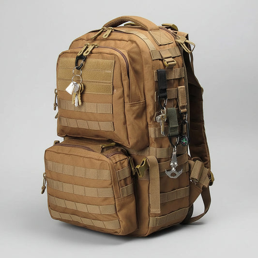 Outdoor Molle Tactical Nylon Keychain
