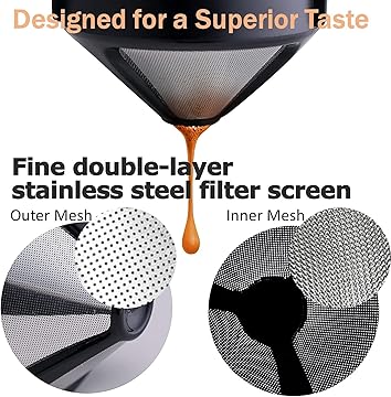 Mesh Pour Over Coffee Filter