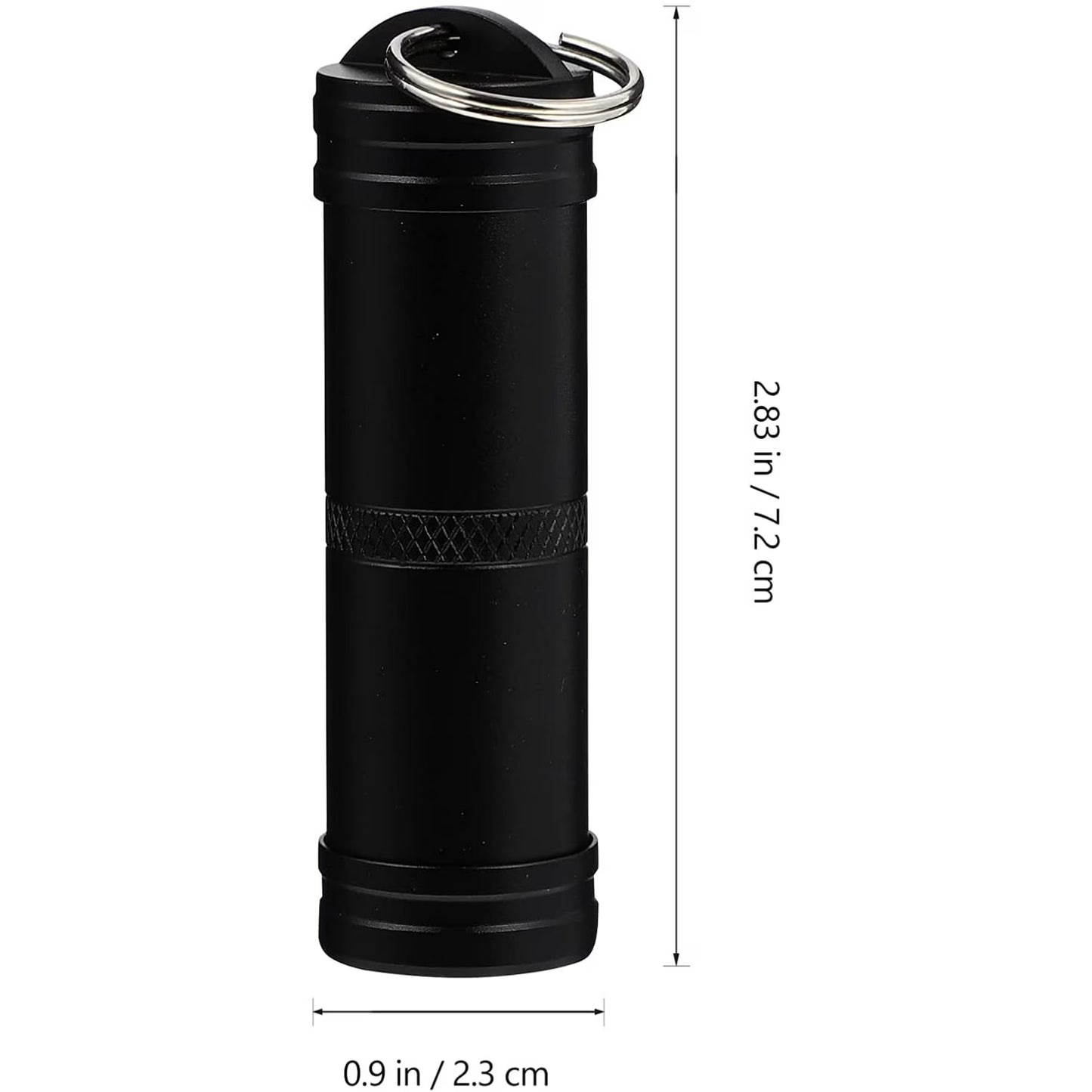 Waterproof Pill Bottle Aluminum