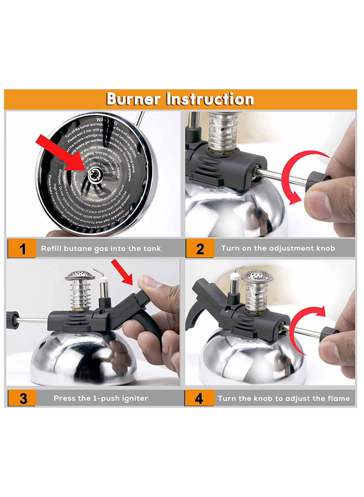 Aluminum Butane Camping Stove
