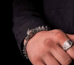 DRAGON GOT  - "12"mm Pure Copper Bracelet with Hook Buckle for Men & Boys ("9" inch)