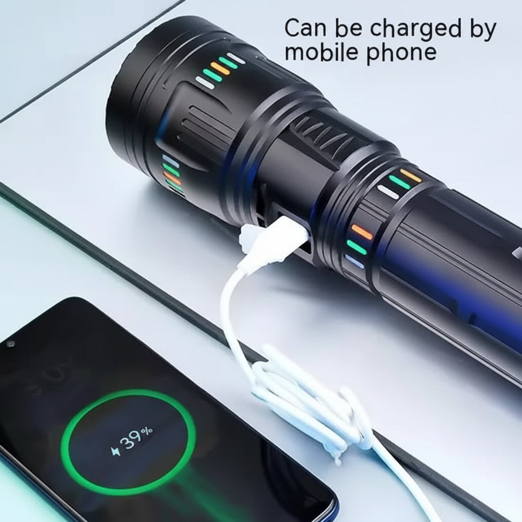 YEMAO YM-G600 Ultra Bright 100W Rechargeable Flashlight 🔦