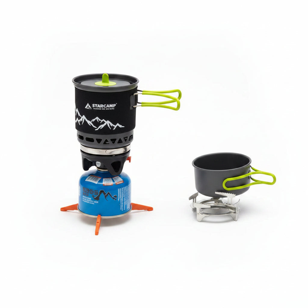 STARCAMP 900ml Outdoor Solo Backpack Hiking Camping Gas Stove